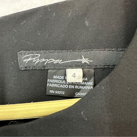 NWT Pippa Sleeveless Mini Dress With Pockets Size 4 Black - Picture 8 of 10